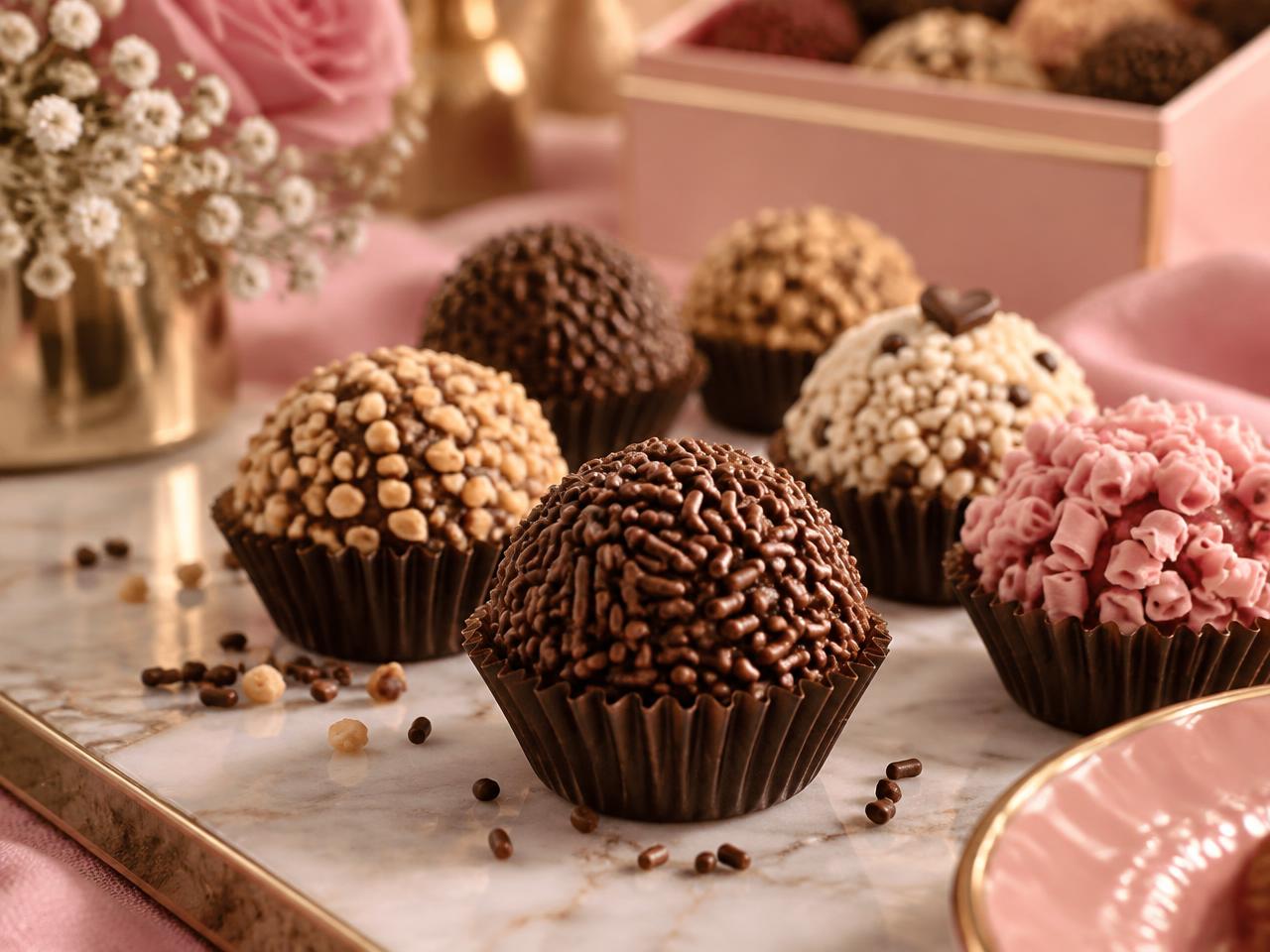 Brigadeiros gourmet finalizados 1