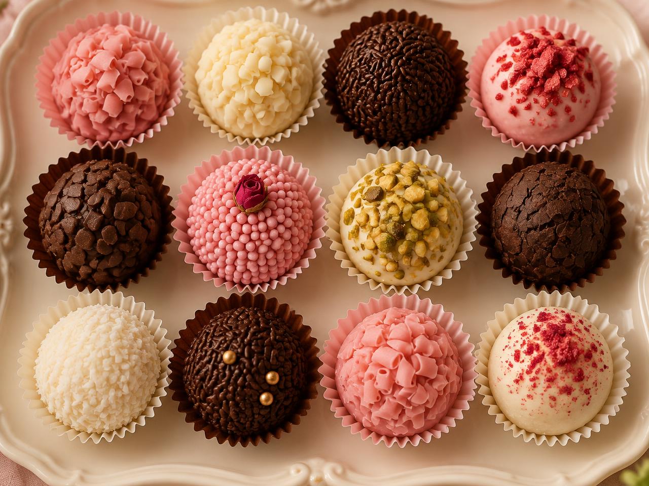 Brigadeiros gourmet finalizados 2
